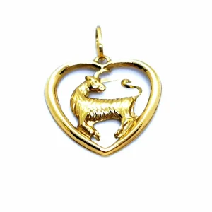 Pendentif Astrologie Or jaune