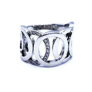 Audemars piguet Bague Or blanc Diamant