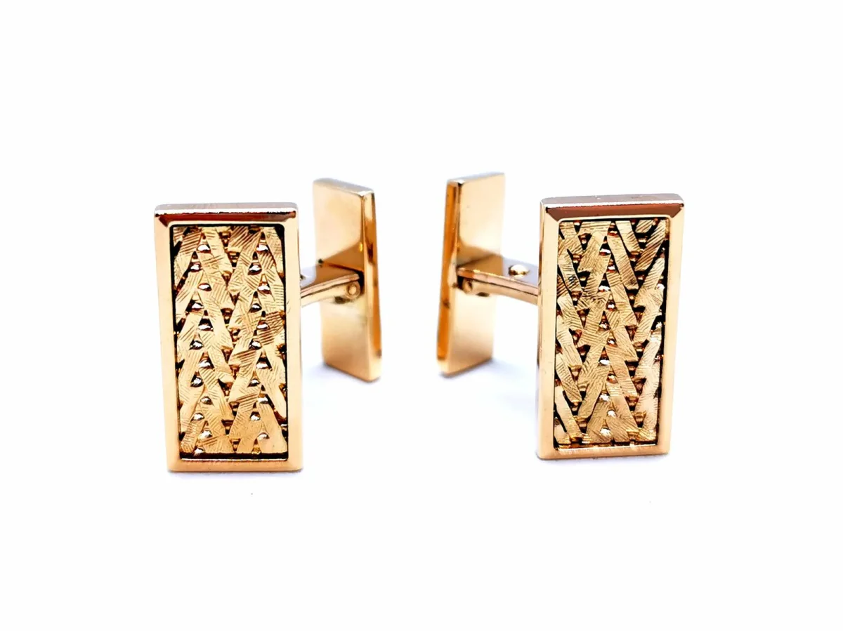 Boutons de manchette Or jaune – Image 7