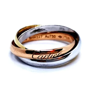 Cartier Bague Trinity Or rose, Or jaune, Or blanc