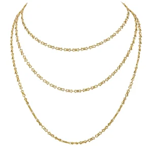 Collier Sautoir Or jaune