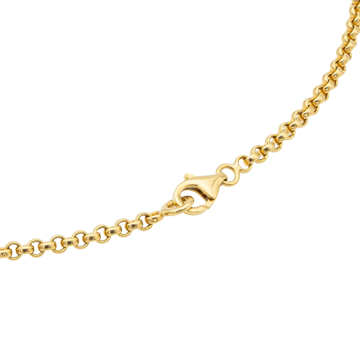 Collier Chaîne + pendentif Or jaune, Or blanc Diamant – Image 5
