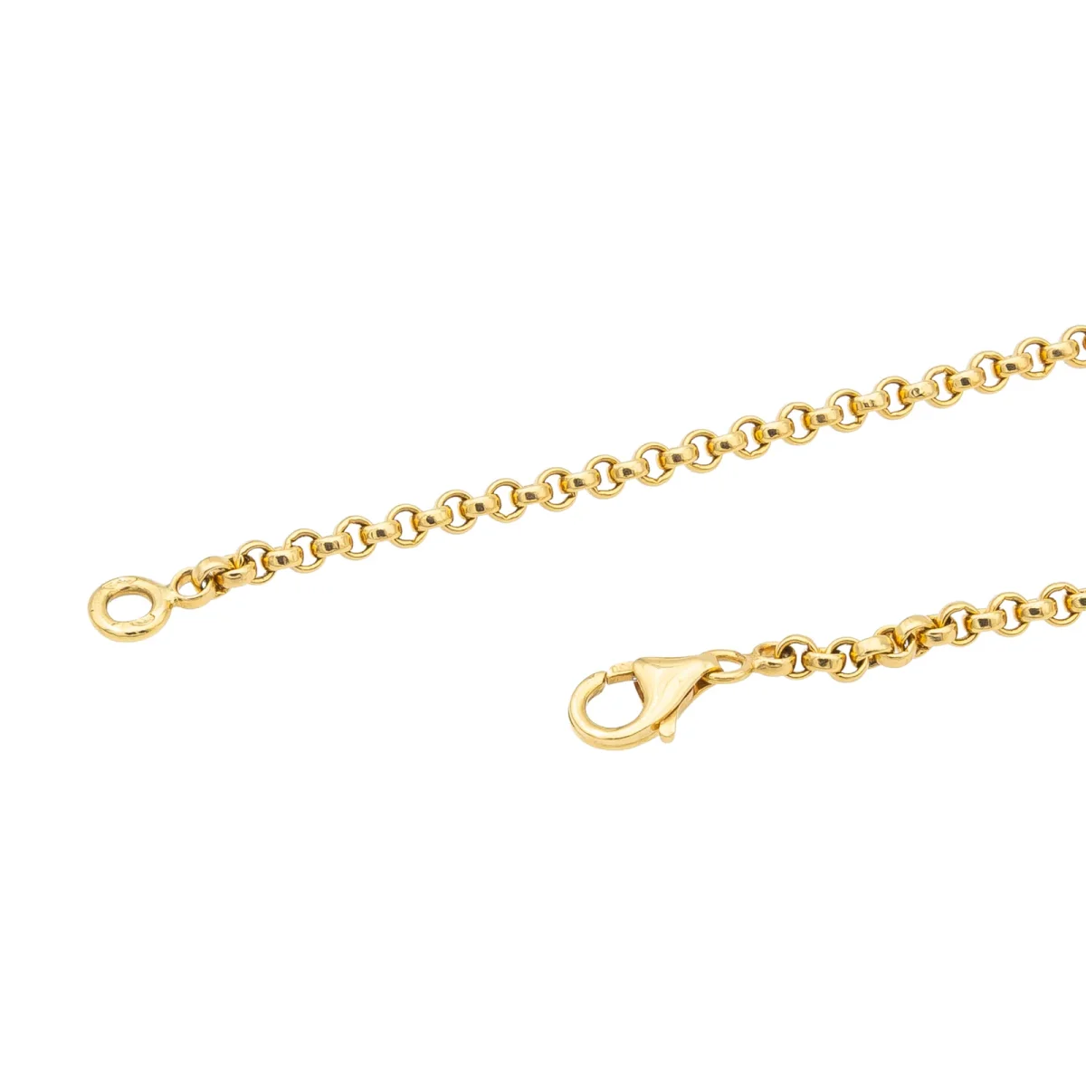 Collier Chaîne + pendentif Or jaune, Or blanc Diamant – Image 7