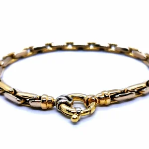 Bracelet Or jaune, Or blanc