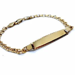 Bracelet Gourmette Or jaune