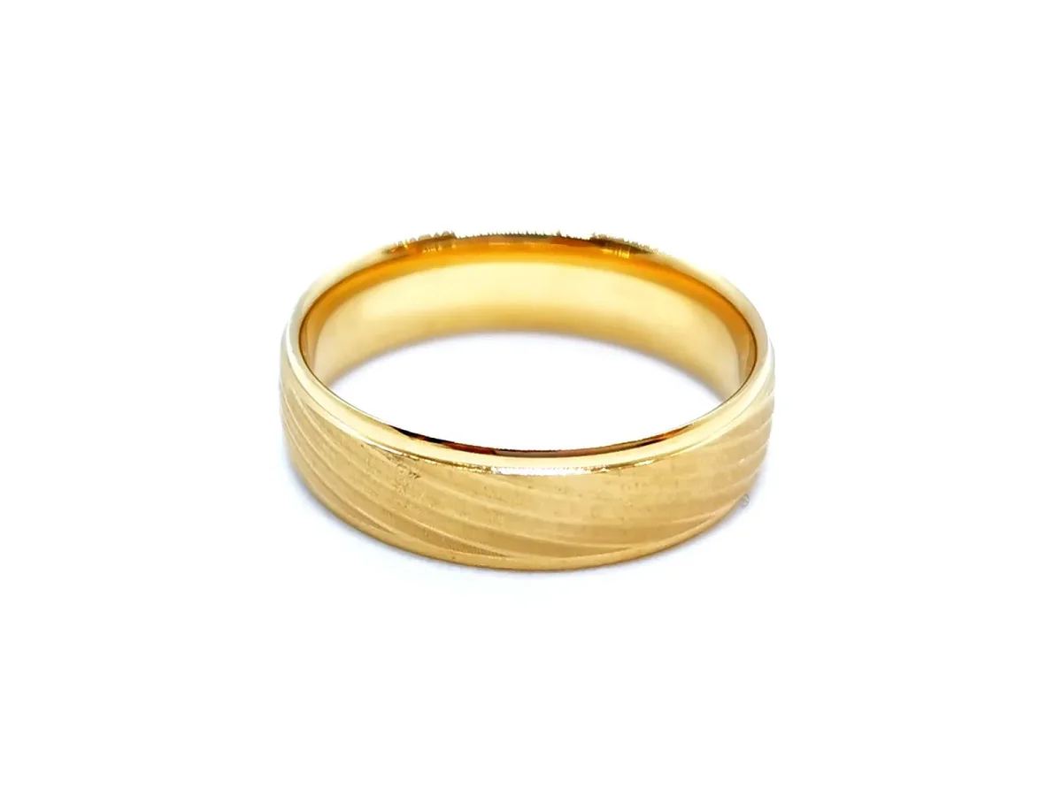 Bague Alliance Or jaune – Image 3