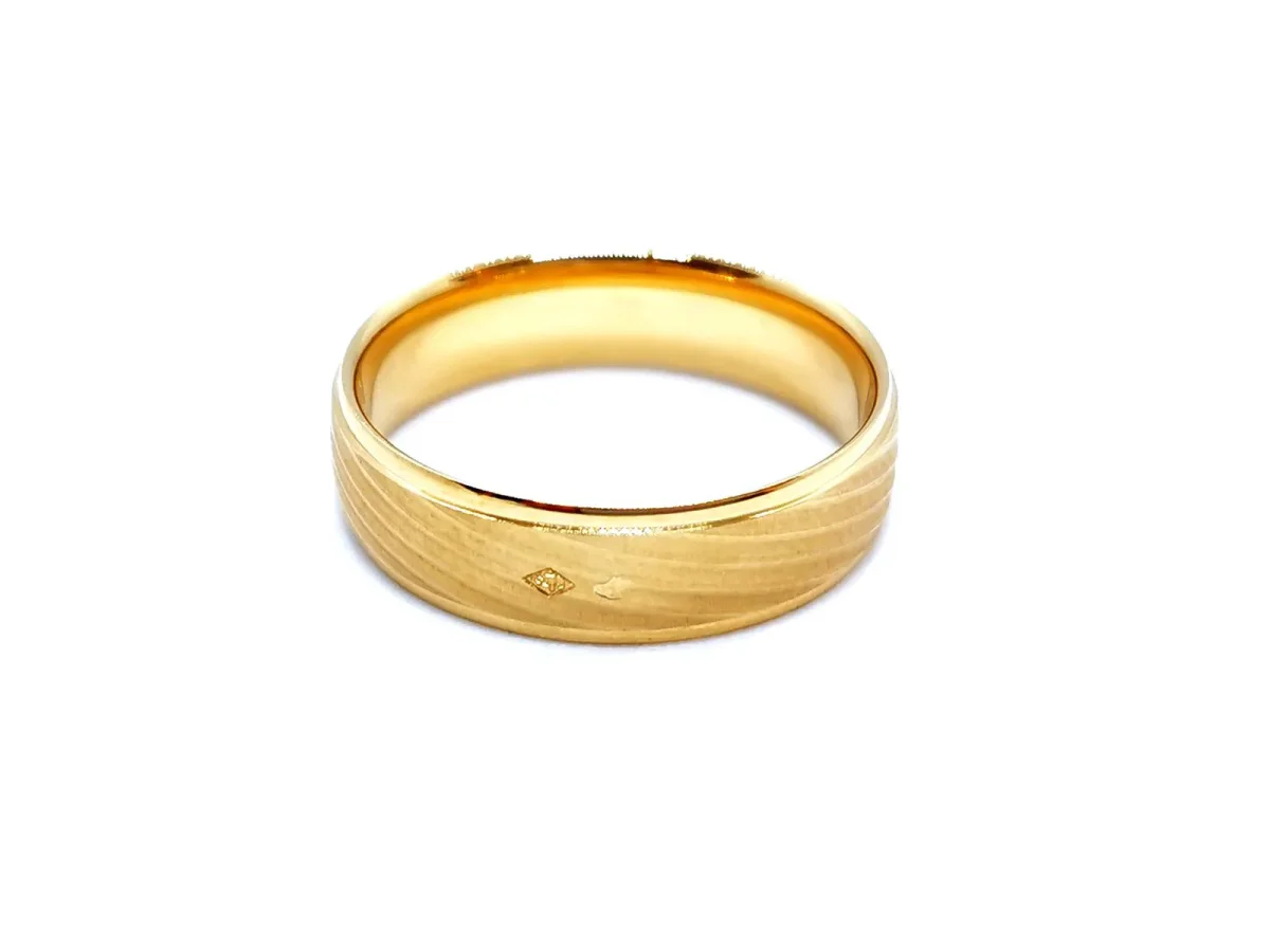 Bague Alliance Or jaune – Image 4
