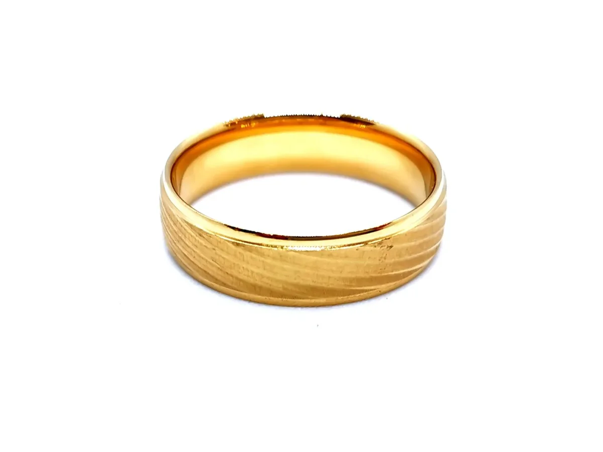 Bague Alliance Or jaune – Image 7