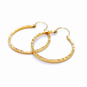 Boucles d'oreilles Créoles Or jaune