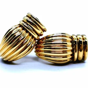 O.j. perrin Boucles d'oreilles Clips  Or jaune